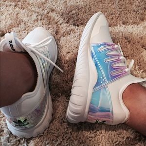 Adidas Original Tubular Radial K Iridescent Shoes